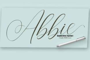 Abbie: A Soft Script Font for Elegant Branding