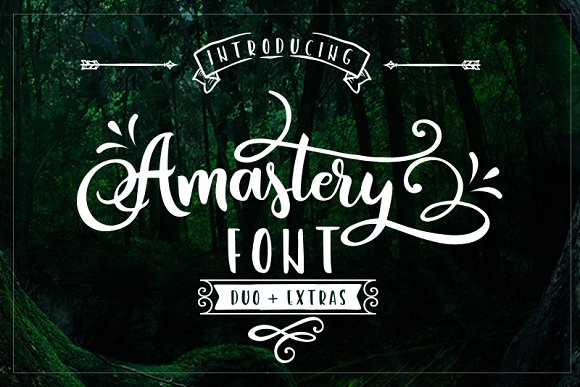 Amastery Font Review for Campaign Design