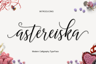 Astereiska Script: The Handmade Typeface for Clear Campaigns