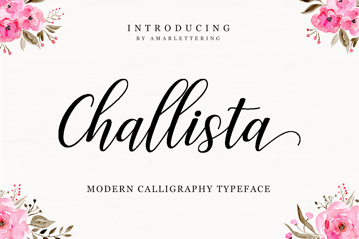 Challista Script: A Fresh Typeface for Modern Branding