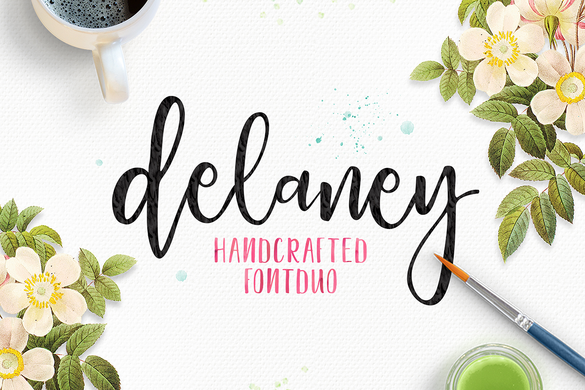 Delaney Script: A Hand-Brushed Typeface for Editorial Design