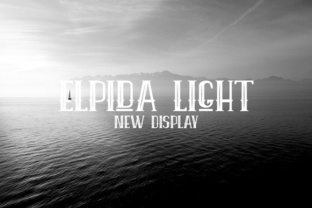Elpida Light Font for Handmade Brands