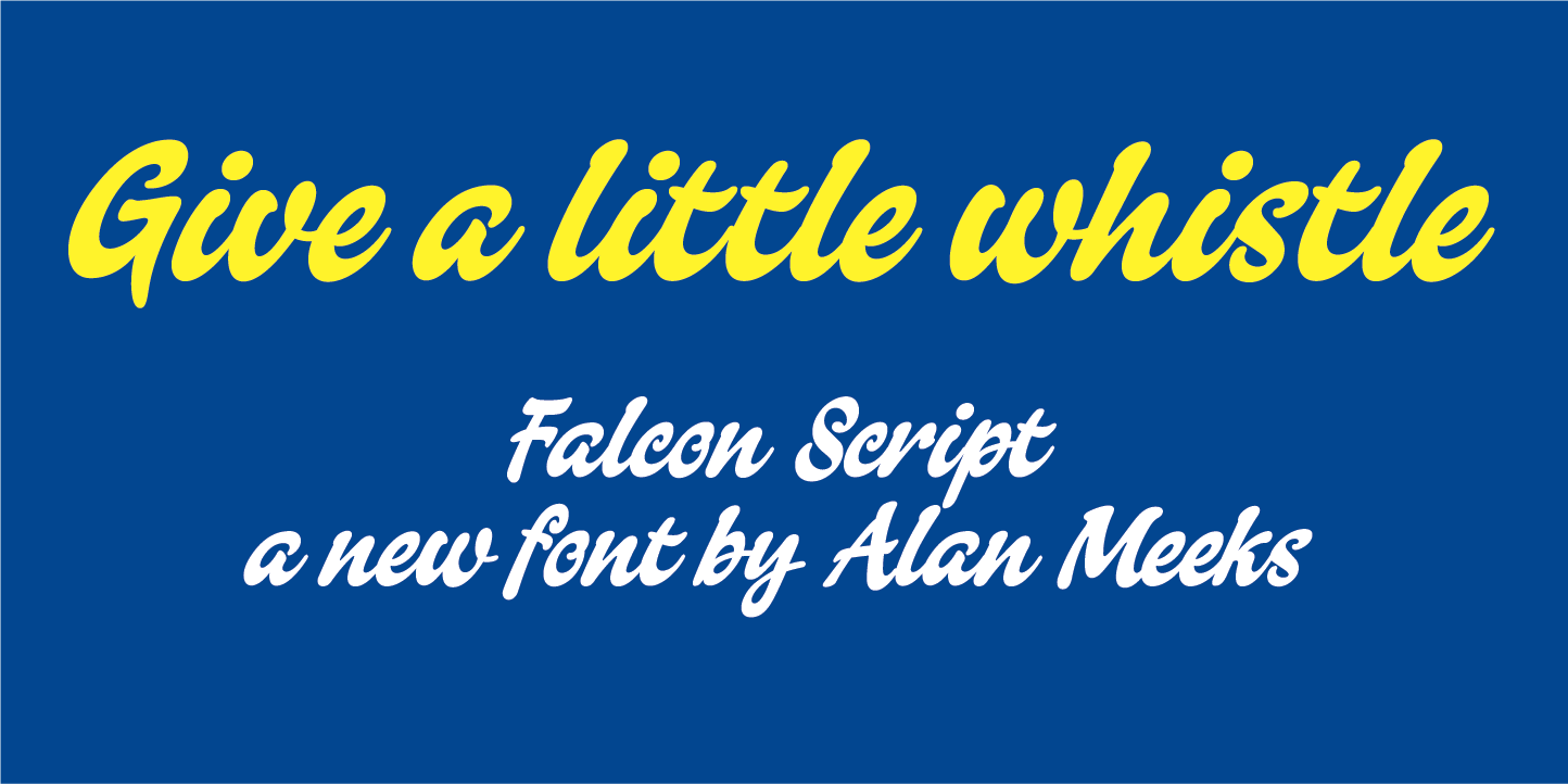 Falcon Script Font for Modern Web Design