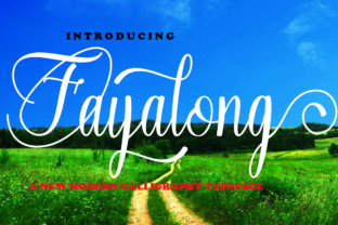 Fayalong Script: A Delicate Typeface for Digital Elegance