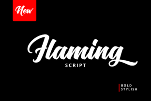 Flaming Script Font for Bold Branding