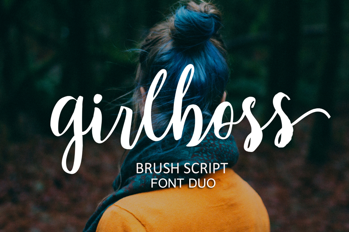 Girlboss Script: A Bold Typeface for Digital Brands