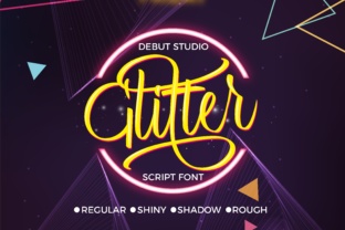 Glitter Script: A Modern Typeface for Digital Brands