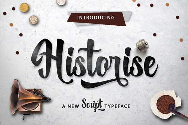 Historise Typeface: Bold Branding for Small Business