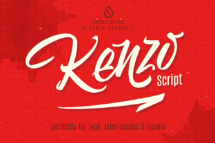 Kenzo Script: A Handwritten Font for Makers