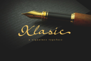 Klasic Script: A Handmade Typeface for Editorial Design