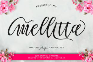 Mellitta Script: A Handwritten Typeface for Editorial Design