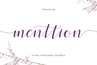Menttion Script: A Handwritten Font for Editorial Calm