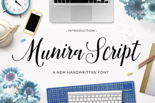 Munira Script: A Modern Typeface for Web Design