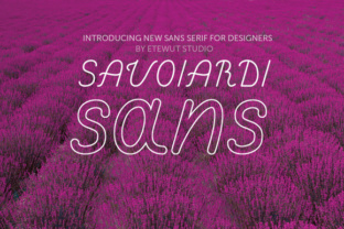 Savoiardi Sans: A Clean Typeface for Branding