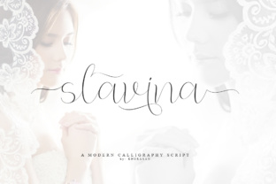 Slavina Script: A Modern Typeface for Makers