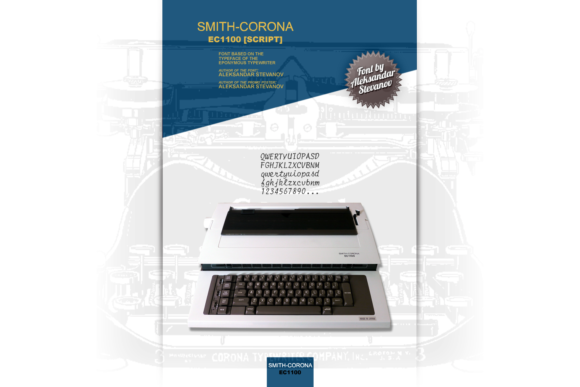 Smith-Corona EC1100 Script Typeface Review