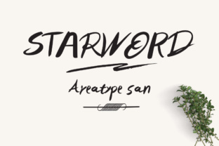 Starword: The Handwritten Font for Bold Branding