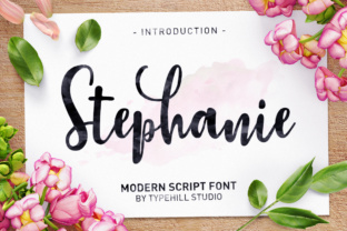 Stephanie Script: A Modern Typeface for Bold Branding