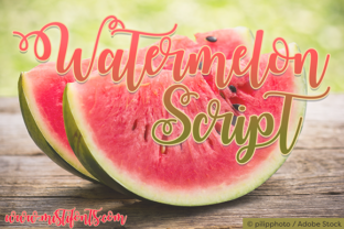 Watermelon Script: The Juicy Typeface for Crafters